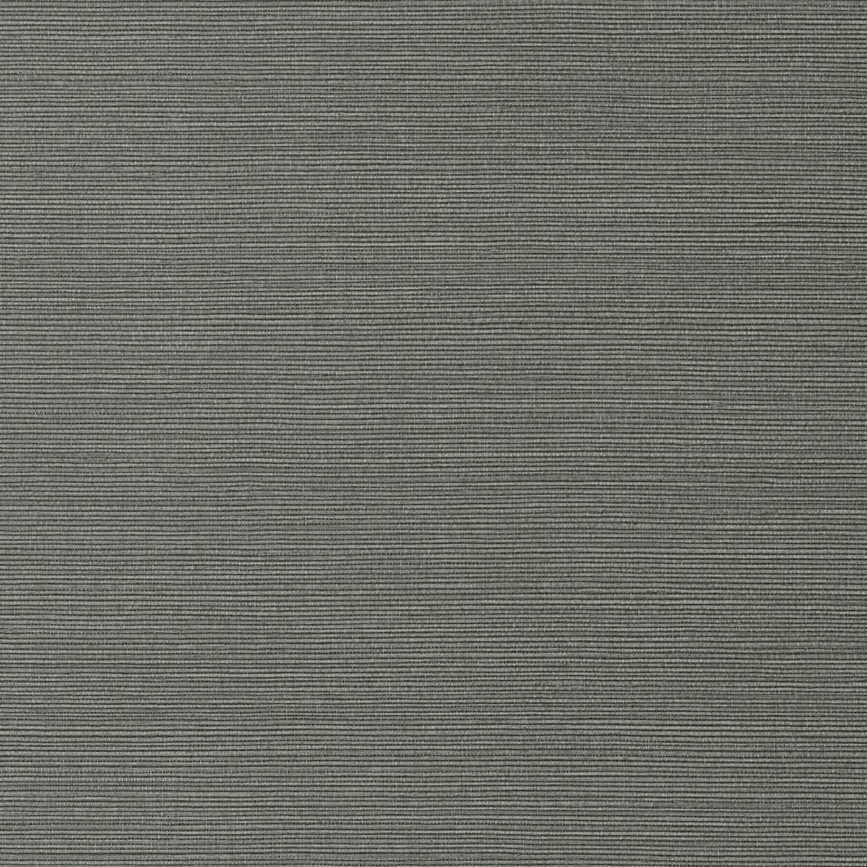 Thibaut Taluk Sisal Wide Width Charcoal Wallpaper