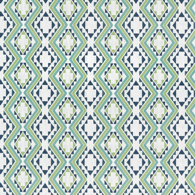 Thibaut Sagamore Pear And Navy Fabric