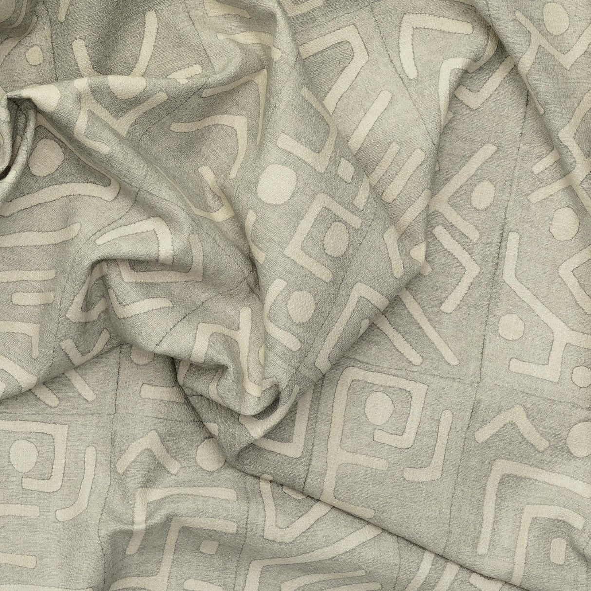 Andrew Martin TROJAN OUTDOOR SMOKE Upholstery Fabric