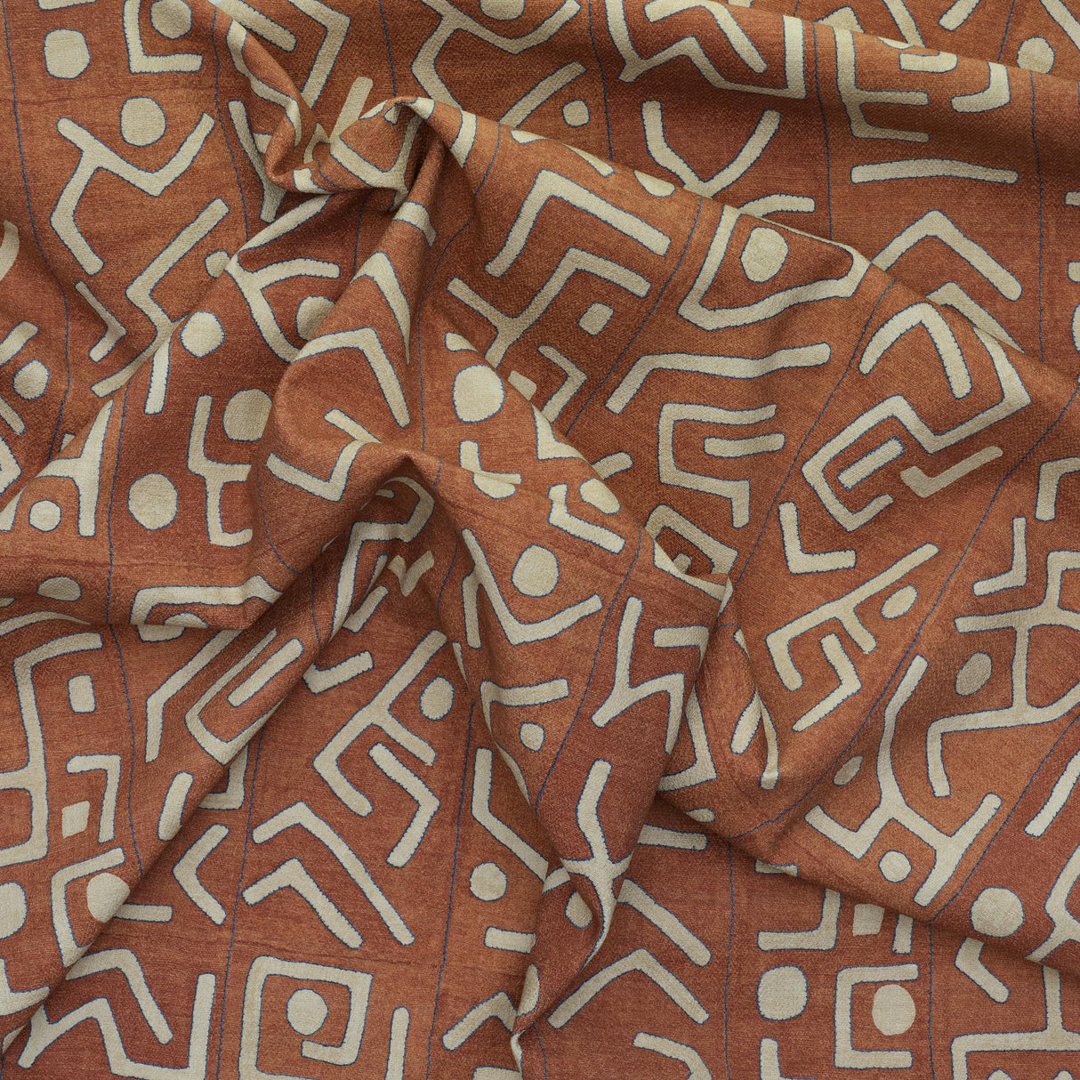 Andrew Martin TROJAN OUTDOOR BRICK Upholstery Fabric