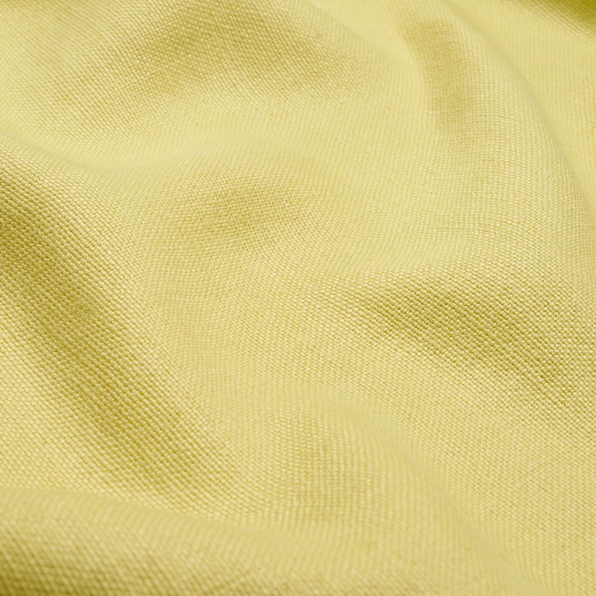 Schumacher Piet Performance Linen Citron Vert Fabric