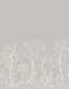 Cole & Son SEASONAL WOODS METALLIC PLATINUM Wallpaper