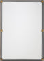Surya Casimir CASI-002 42"H x 30"W x 1"D Mirror