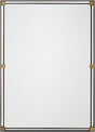 Surya Casimir CASI-002 42"H x 30"W x 1"D Mirror