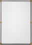 Surya Casimir CASI-002 42"H x 30"W x 1"D Mirror
