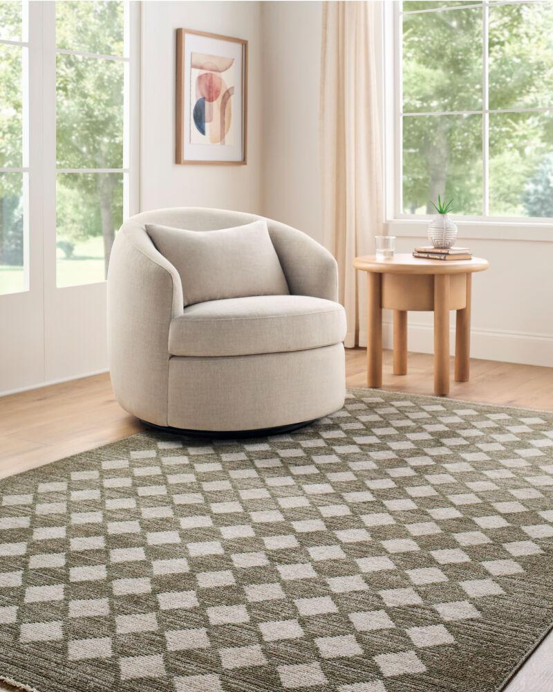 Livabliss Myrtle Avenue GAMY-2306 6'6" x 6'6" Machine Woven Rug