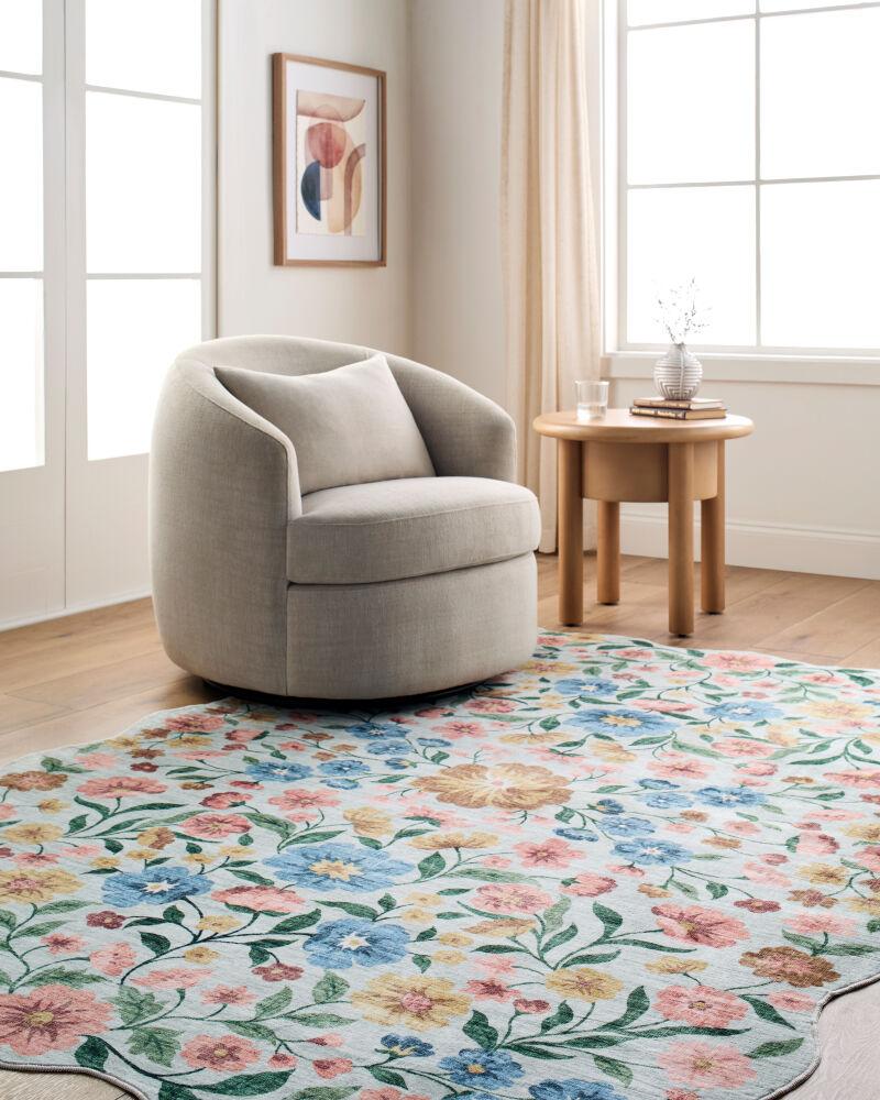 Livabliss Lavable LVB-2335 5'3" x 7'7" Machine Woven Rug