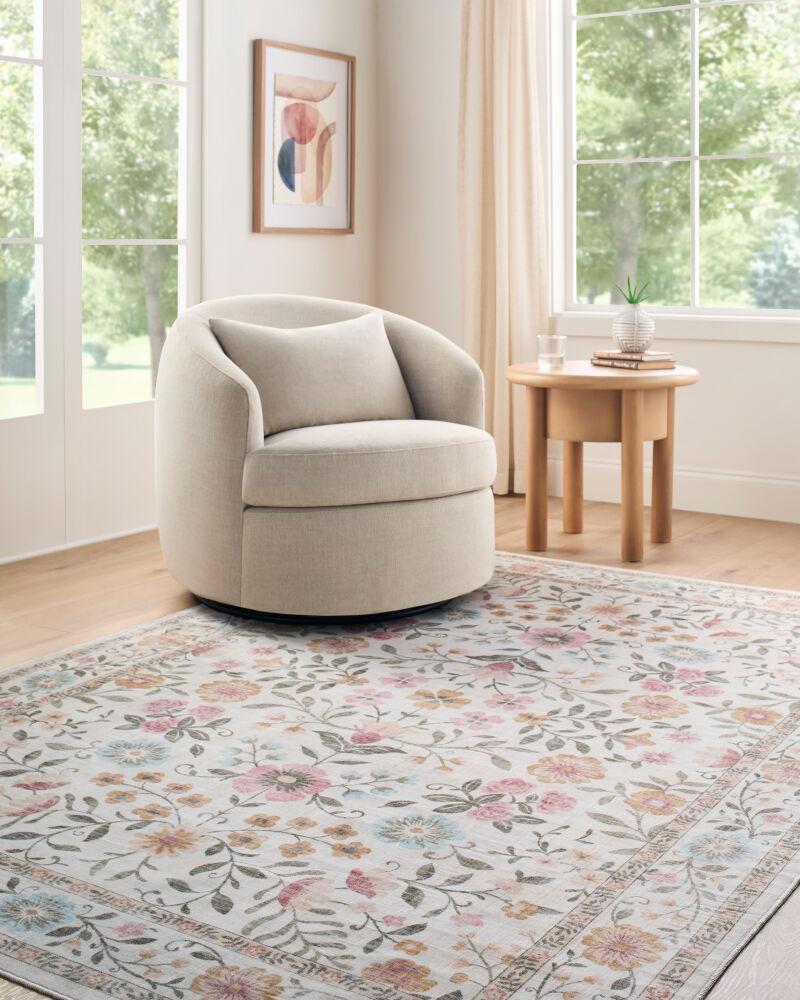 Livabliss Lavable LVB-2337 2'7" x 4' Machine Woven Rug