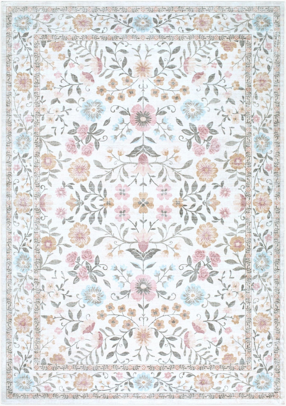 Livabliss Lavable LVB-2337 3'6" x 5'6" Machine Woven Rug