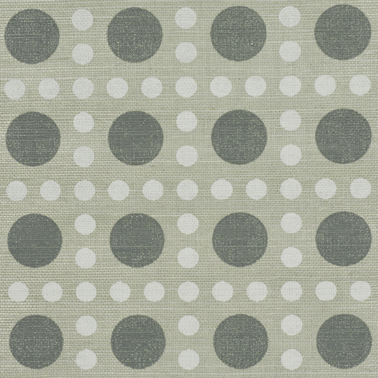 Schumacher X Backdrop Puntini Sisal Seaglass Wallpaper