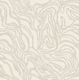 A-Street Prints Drew & Jonathan Home Fifth Edition Massar Taupe Wallpaper