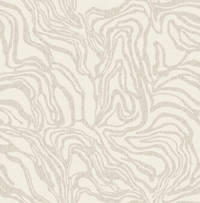 A-Street Prints Drew & Jonathan Home Fifth Edition Massar Taupe Wallpaper