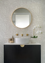 A-Street Prints Drew & Jonathan Home Fifth Edition Massar Taupe Wallpaper
