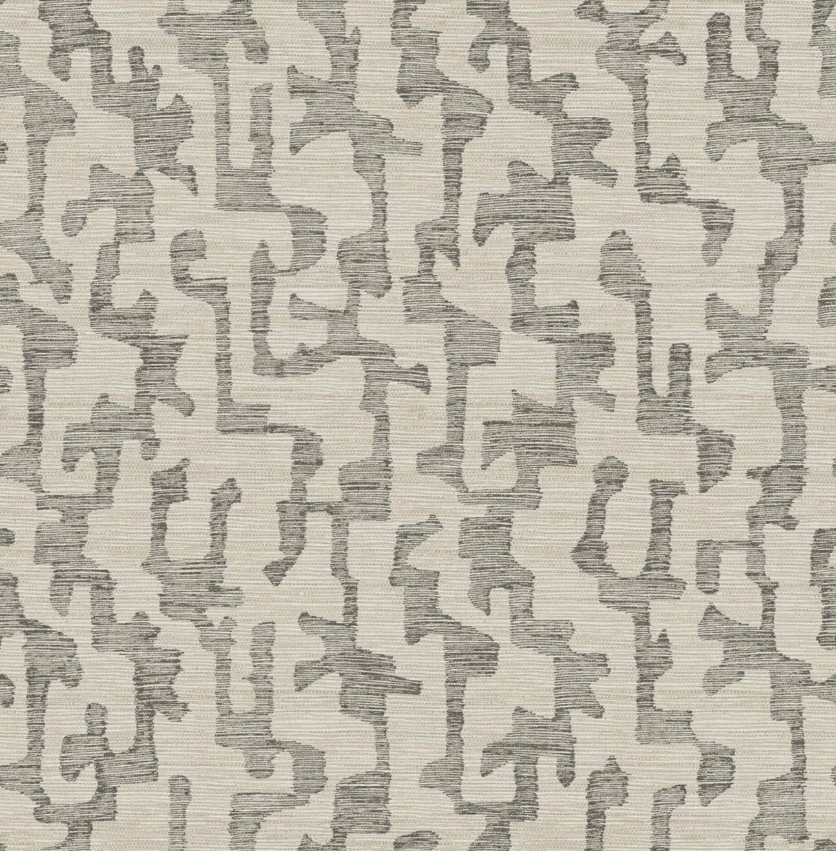 A-Street Prints Drew & Jonathan Home Fifth Edition Cipher Black Wallpaper