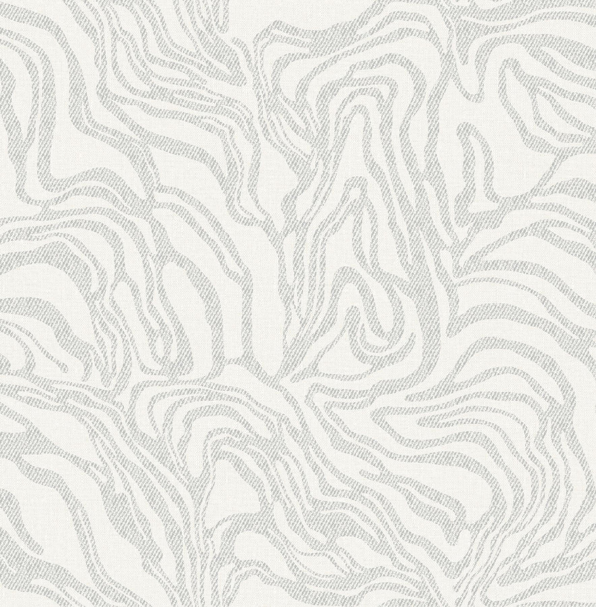 A-Street Prints Drew & Jonathan Home Fifth Edition Massar Silver Wallpaper