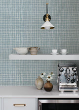 A-Street Prints Drew & Jonathan Home Fifth Edition Albin Sky Blue Wallpaper