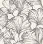 A-Street Prints Drew & Jonathan Home Fifth Edition Kyoto Charcoal Wallpaper