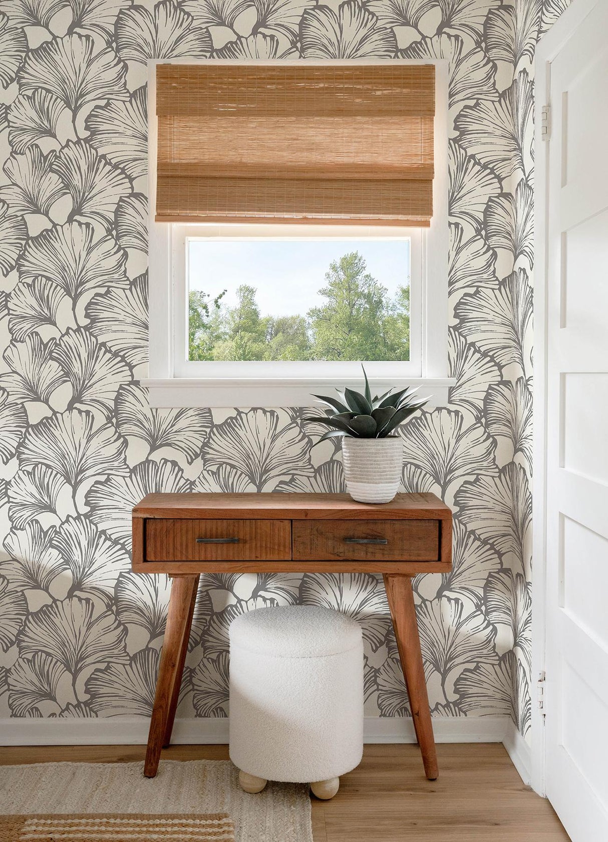 A-Street Prints Drew & Jonathan Home Fifth Edition Kyoto Charcoal Wallpaper