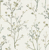 A-Street Prints Drew & Jonathan Home Fifth Edition Silverling Moss Wallpaper