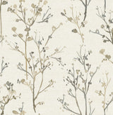 A-Street Prints Drew & Jonathan Home Fifth Edition Silverling Neutral Wallpaper