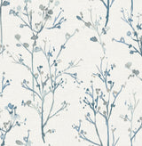 A-Street Prints Drew & Jonathan Home Fifth Edition Silverling Blue Wallpaper