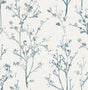 A-Street Prints Drew & Jonathan Home Fifth Edition Silverling Blue Wallpaper