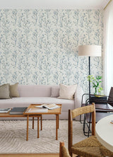 A-Street Prints Drew & Jonathan Home Fifth Edition Silverling Blue Wallpaper