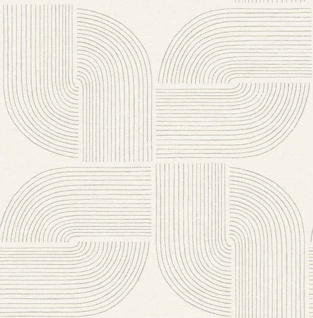 A-Street Prints Drew & Jonathan Home Fifth Edition Savoye Brown Wallpaper