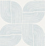A-Street Prints Drew & Jonathan Home Fifth Edition Savoye Dark Blue Wallpaper
