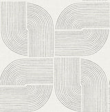A-Street Prints Drew & Jonathan Home Fifth Edition Savoye Black Wallpaper