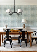 A-Street Prints Drew & Jonathan Home Fifth Edition Modulus Denim Wallpaper