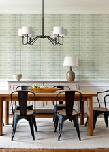 A-Street Prints Drew & Jonathan Home Fifth Edition Modulus Seafoam Wallpaper
