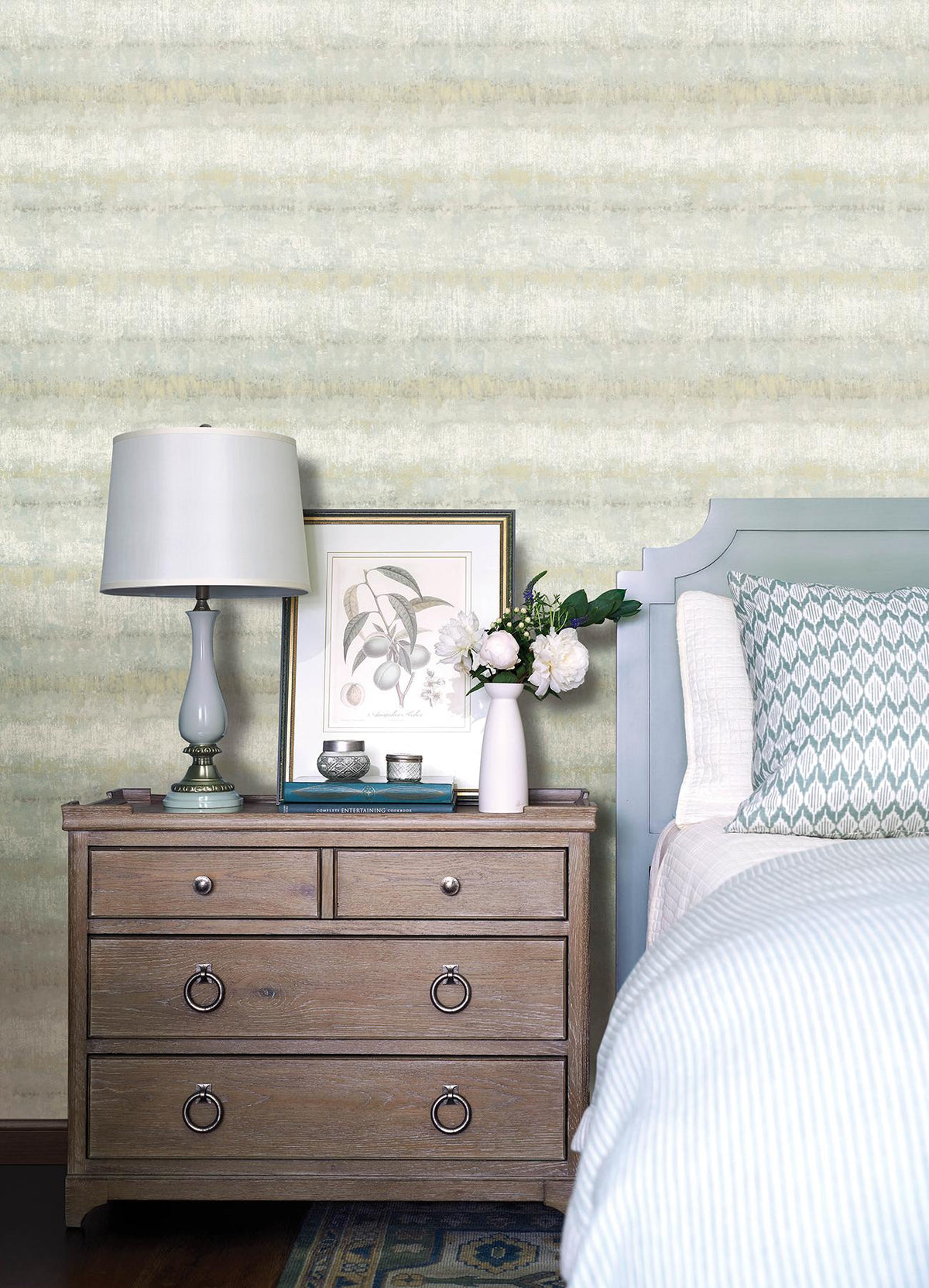 A-Street Prints Drew & Jonathan Home Fifth Edition Morningtide Seafoam Wallpaper