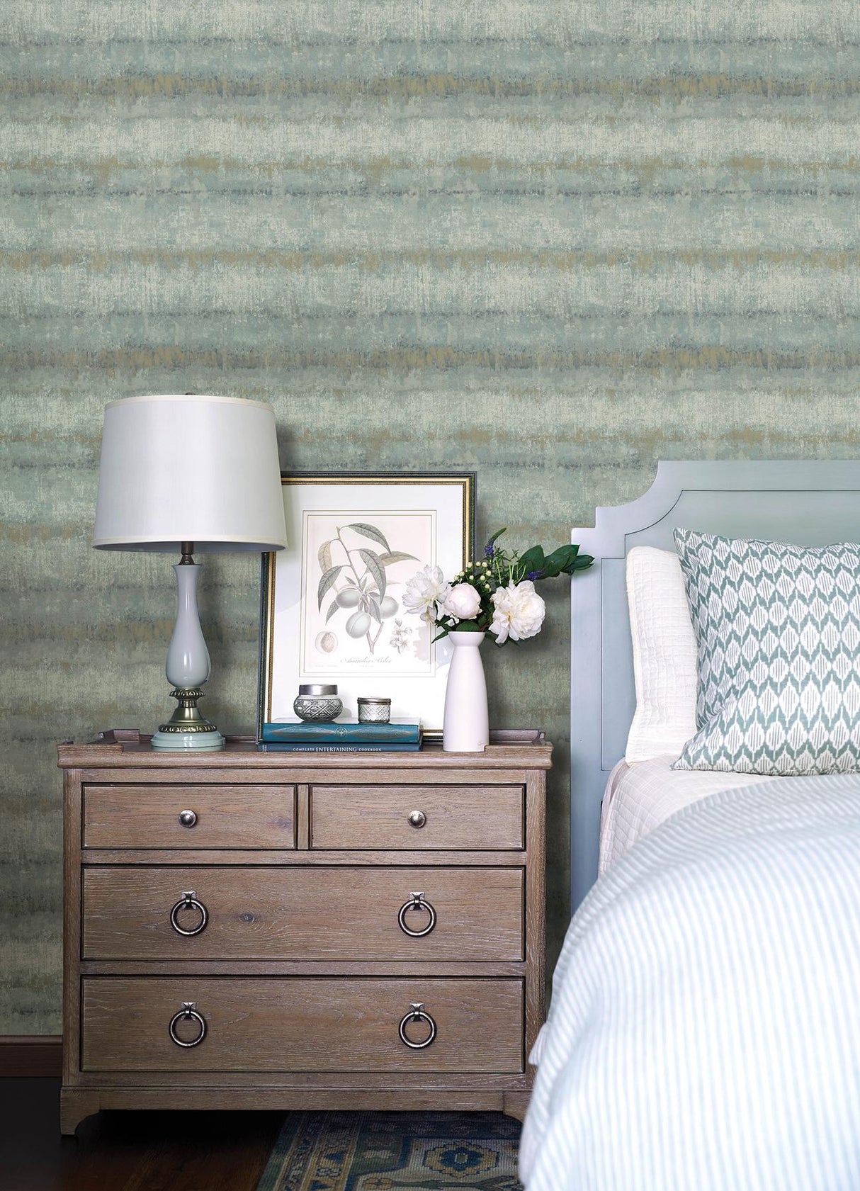 A-Street Prints Drew & Jonathan Home Fifth Edition Morningtide Light Blue Wallpaper