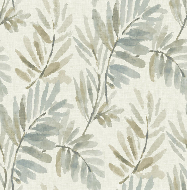 A-Street Prints Drew & Jonathan Home Fifth Edition Serenade Aqua Wallpaper