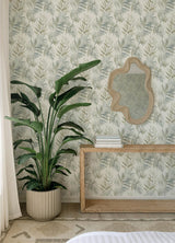 A-Street Prints Drew & Jonathan Home Fifth Edition Serenade Aqua Wallpaper