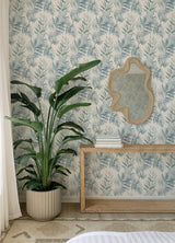 A-Street Prints Drew & Jonathan Home Fifth Edition Serenade Blue Wallpaper