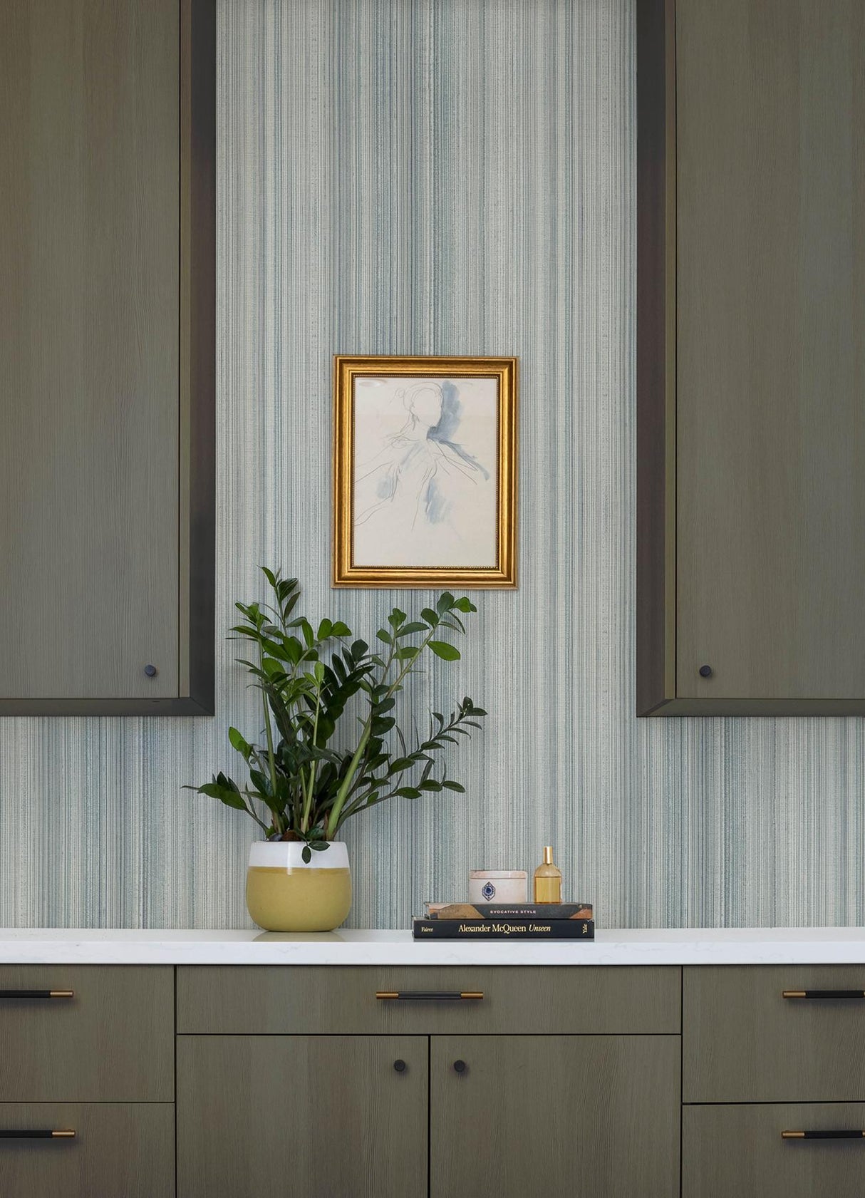 A-Street Prints Drew & Jonathan Home Fifth Edition Elan Blue Wallpaper