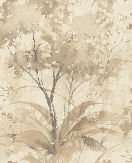 A-Street Prints Drew & Jonathan Home Fifth Edition Mistwood Coffee Wallpaper