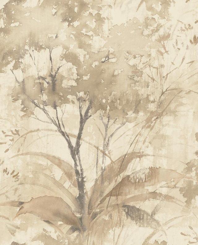 A-Street Prints Drew & Jonathan Home Fifth Edition Mistwood Coffee Wallpaper