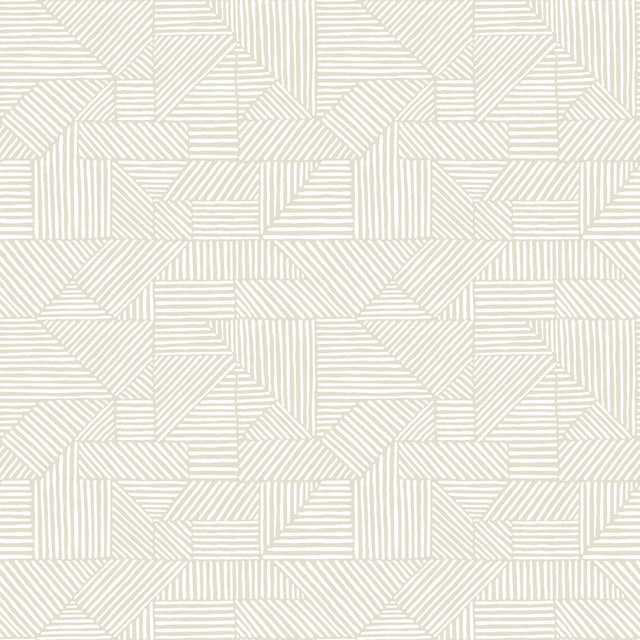A-Street Prints Drew & Jonathan Home Fifth Edition Crescendo Silver Wallpaper