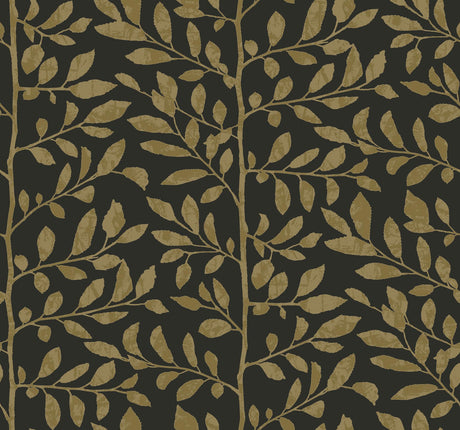 A-Street Prints Drew & Jonathan Home Fifth Edition Sagecrest Black Wallpaper