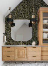 A-Street Prints Drew & Jonathan Home Fifth Edition Sagecrest Black Wallpaper