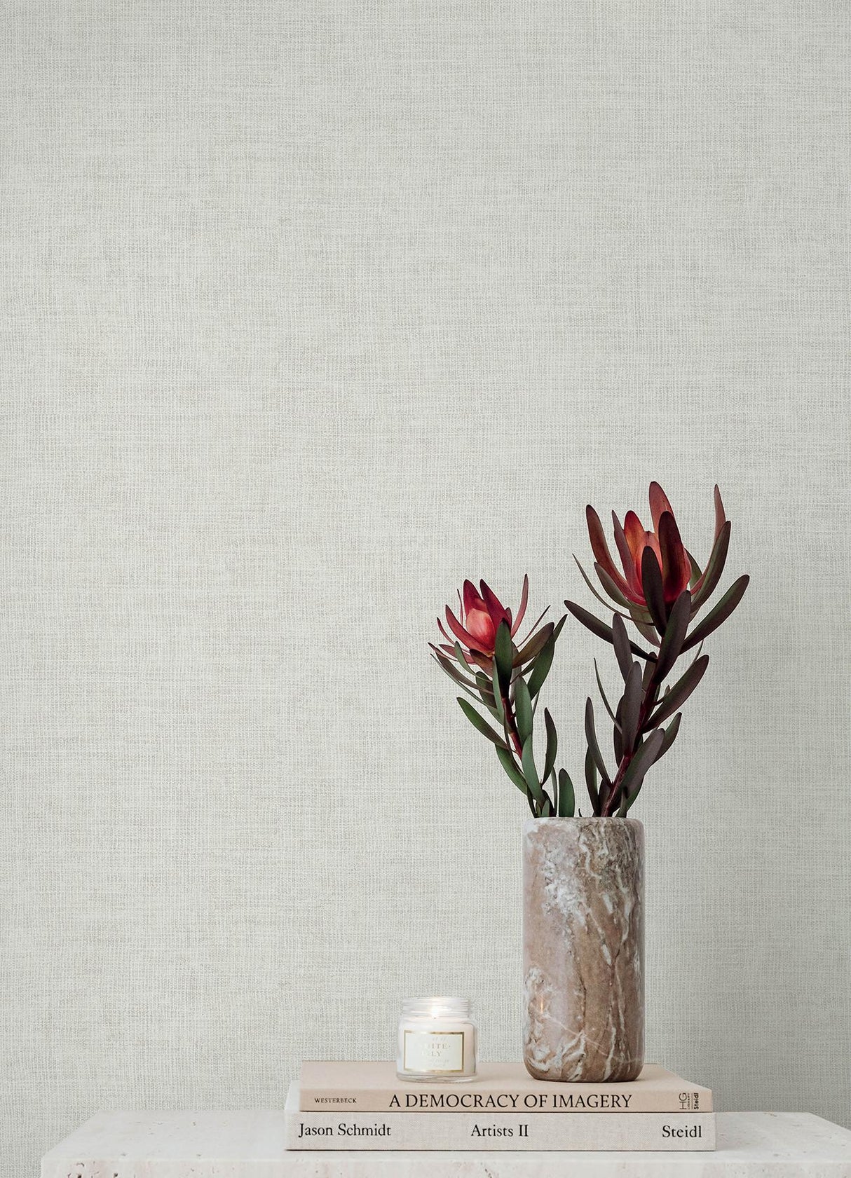 A-Street Prints Portofino Alba Pearl Wallpaper