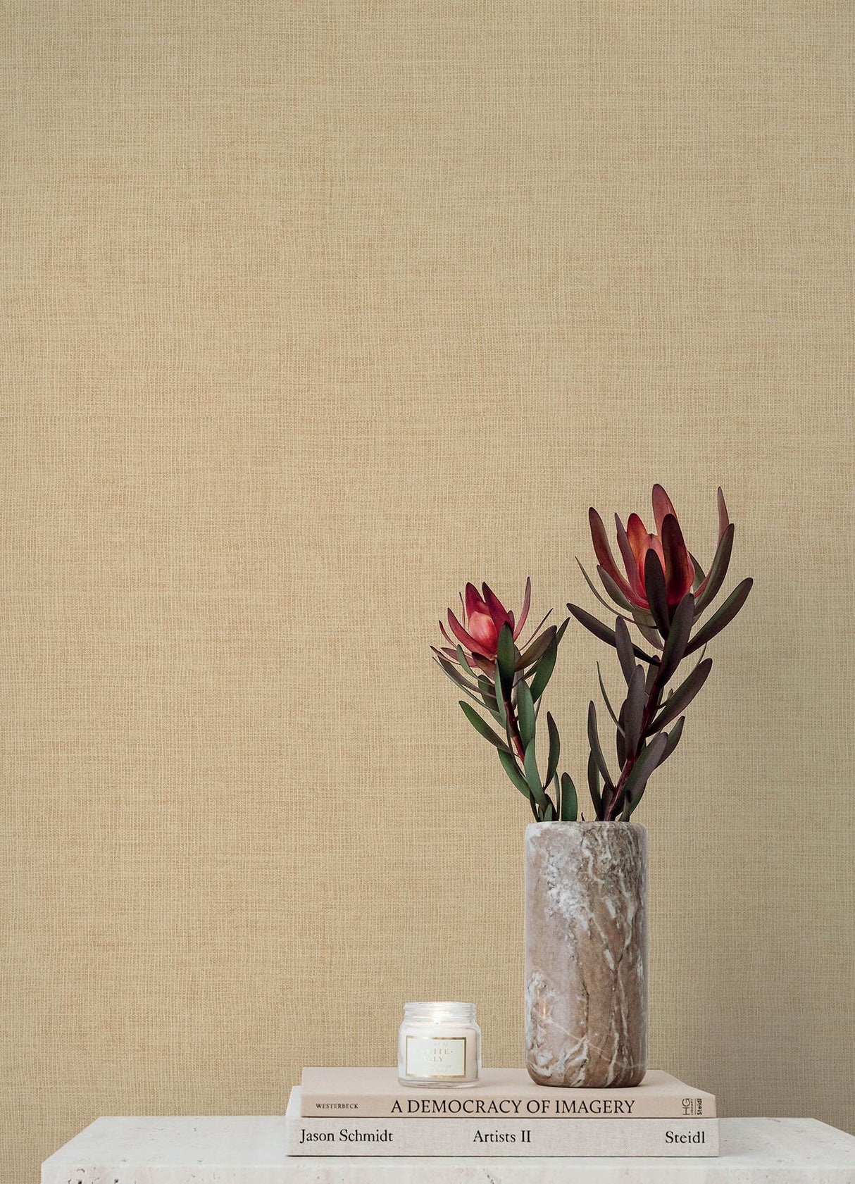 A-Street Prints Portofino Alba Light Yellow Wallpaper