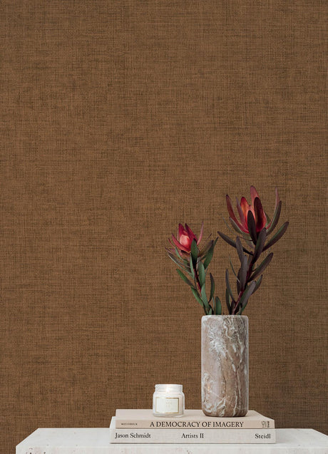 A-Street Prints Portofino Alba Copper Wallpaper