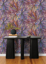 A-Street Prints Portofino Corifa Purple Wallpaper