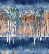 A-Street Prints Portofino Primavera Dark Blue Wallpaper