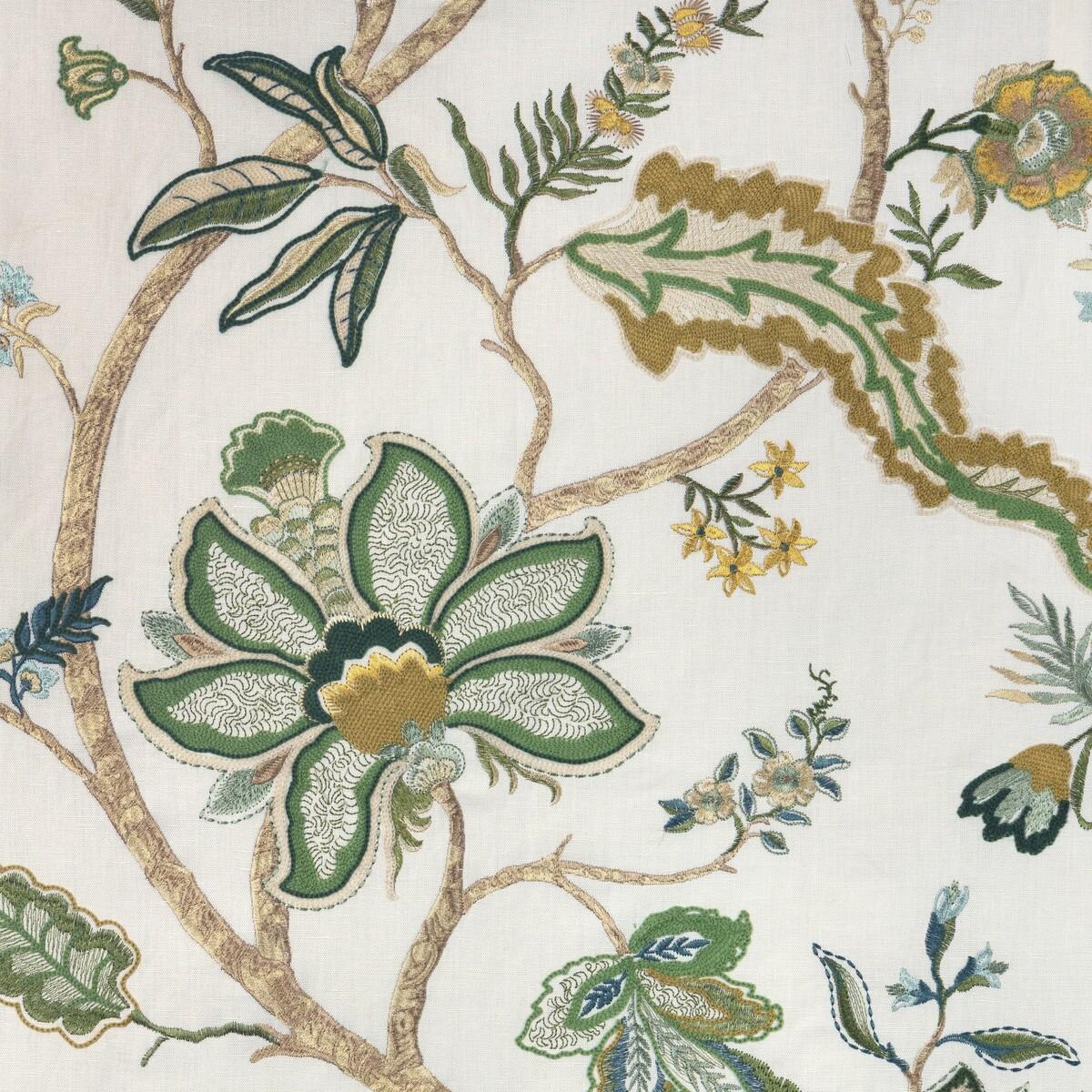 Lee Jofa WINDERMERE EMB GREEN Fabric