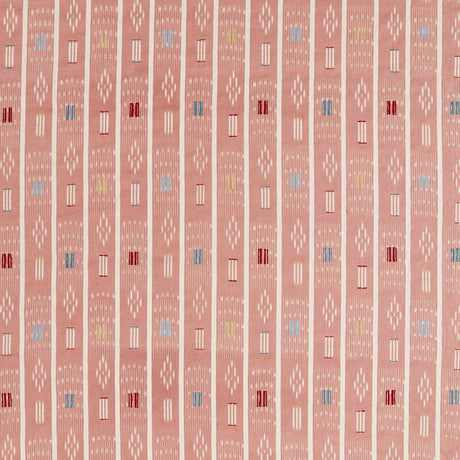 Sanderson Safar Pink Pepper/Multi Fabric